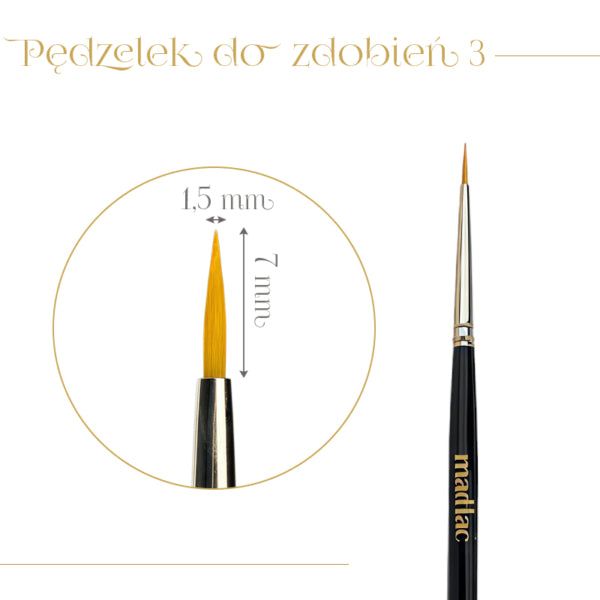 Decorating brush No. 3