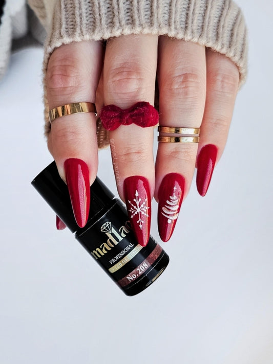 UV LED Gel Polish 6 ml No. 208