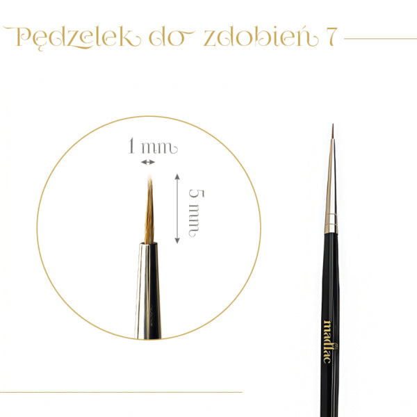 Decorating brush No. 7