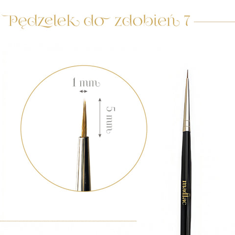 Decorating brush No. 7